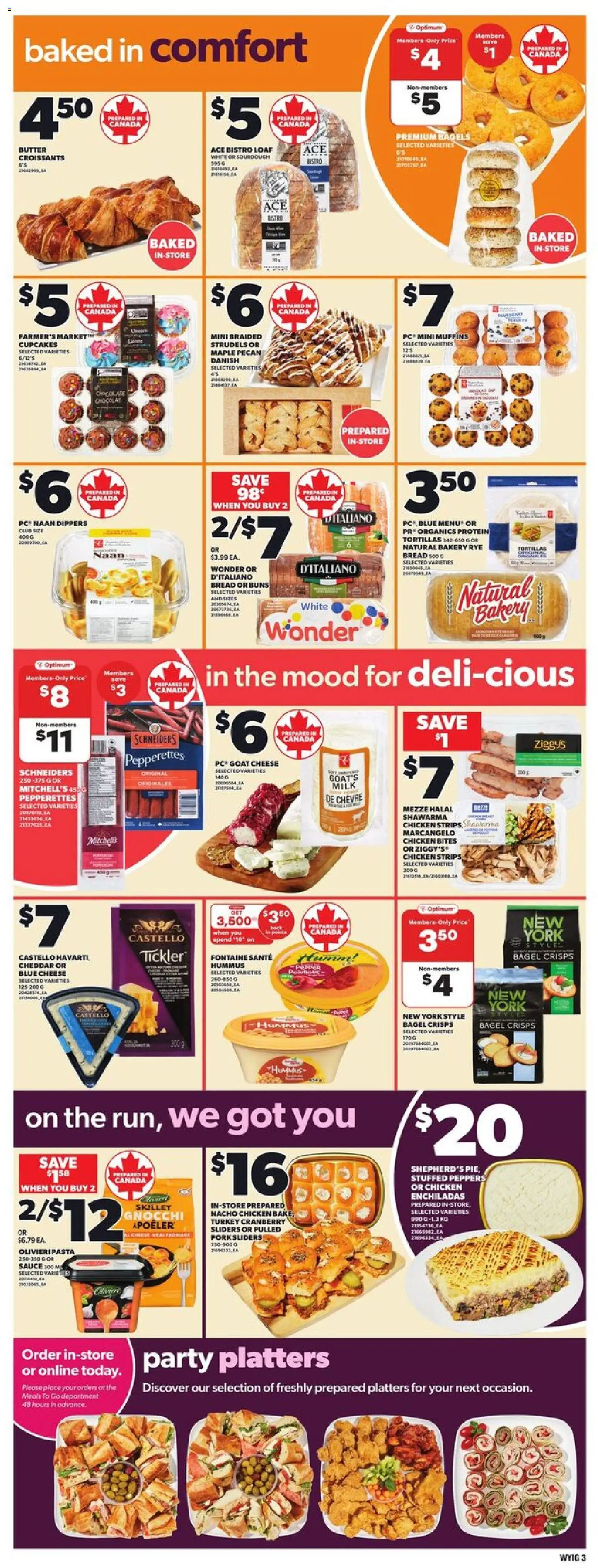 Independent Grocer flyer valid from 27.11.2025 | Page: 6 | Products: Bakery, Milk, Bread, Chicken