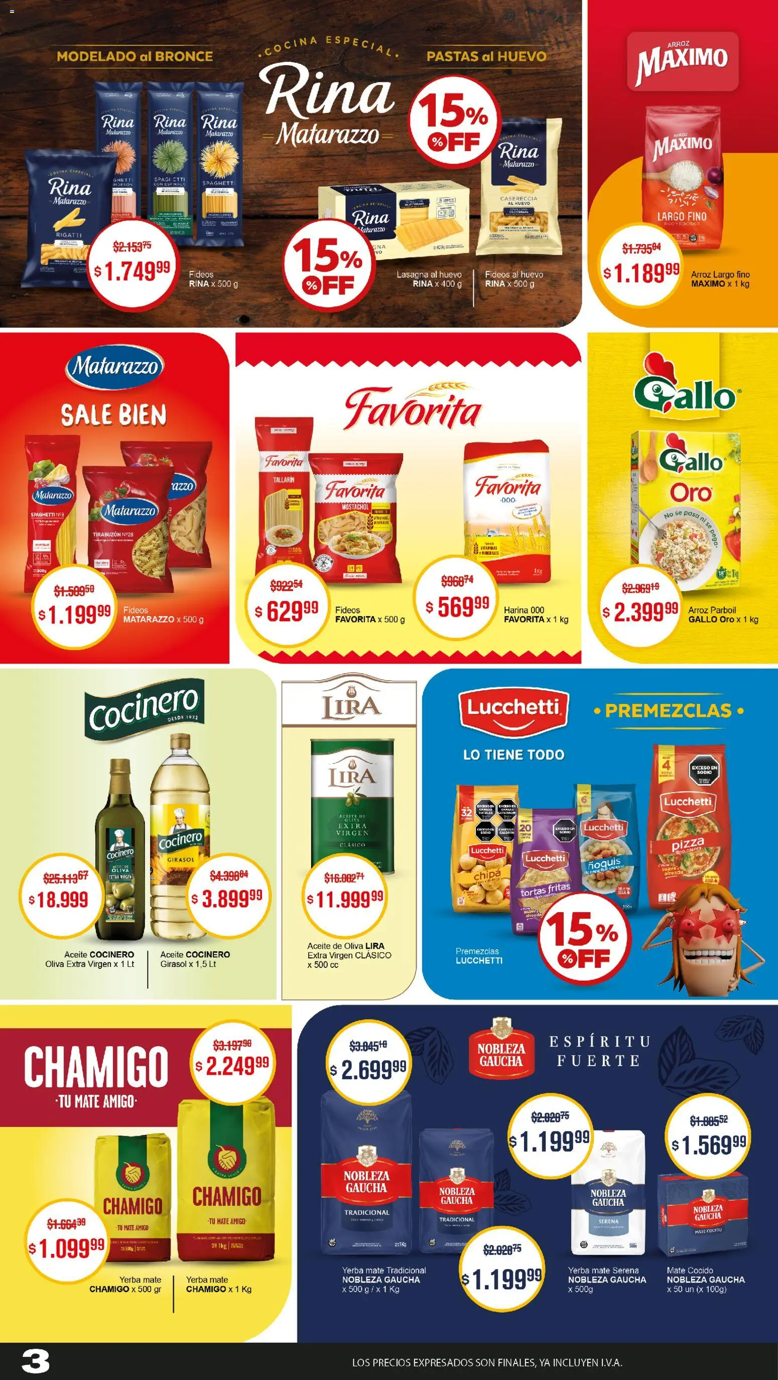 Makro ofertas │ válido desde el 06.11.2025 | Página: 3 | Productos: Vitaminas, Mate, Cocina, Harina