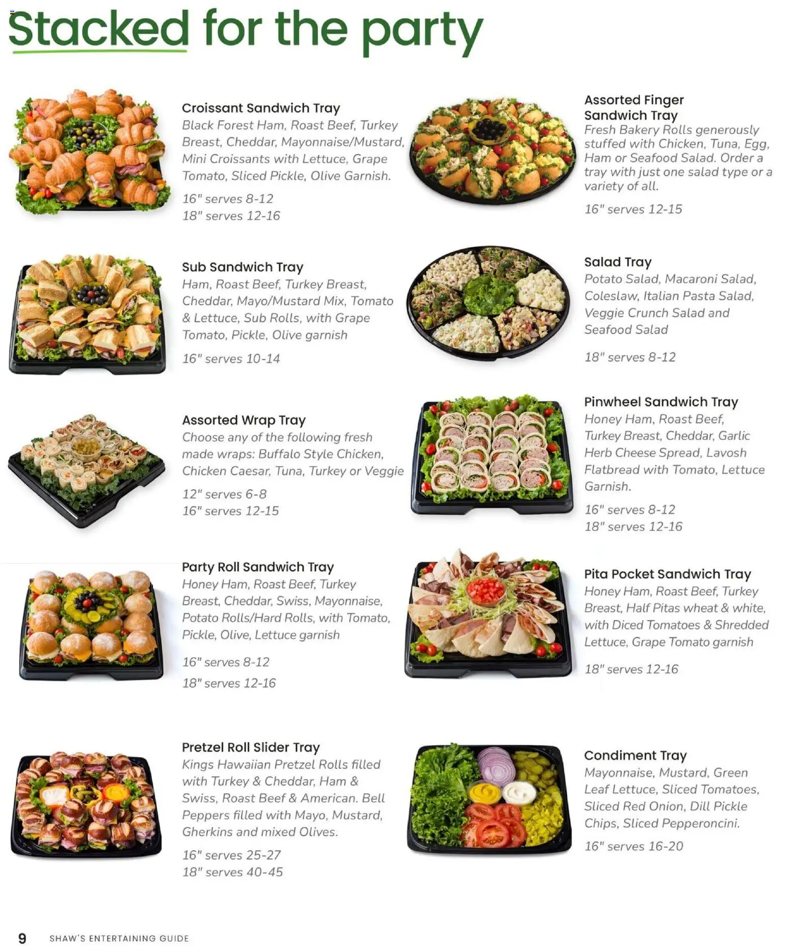 Shaw's Entertainment Guide - valid from 28.11.2025 | Page: 10 | Products: Bakery, Lettuce, Cheese, Salad