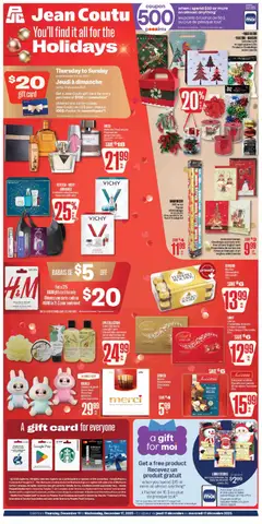 Preview of Jean Coutu - Holidays Booklet from shop Jean Coutu valid from 11.12.2025
