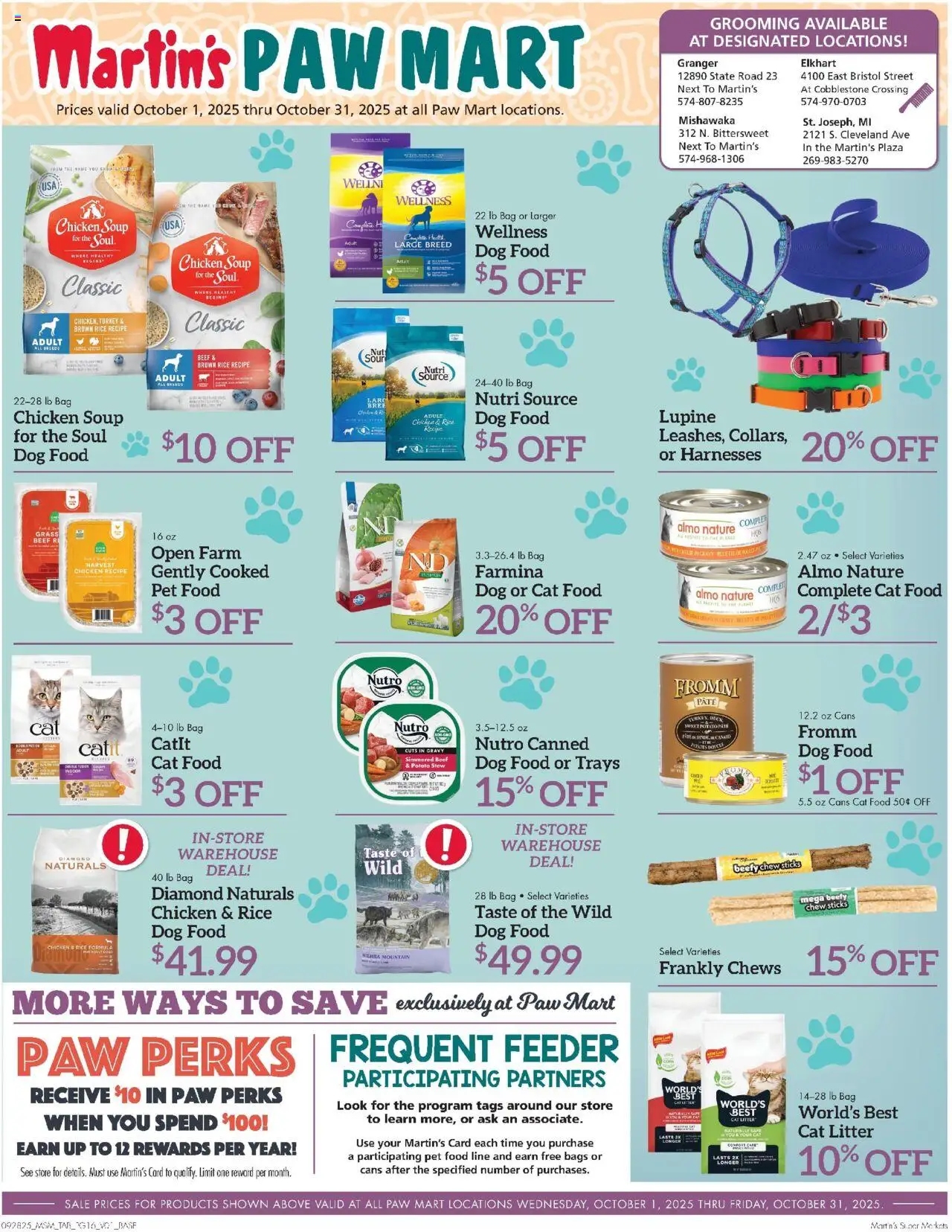 Martin’s Weekly Ad - valid from 28.09.2025 | Page: 16 | Products: Safe, Dog Food, Rice, Bag
