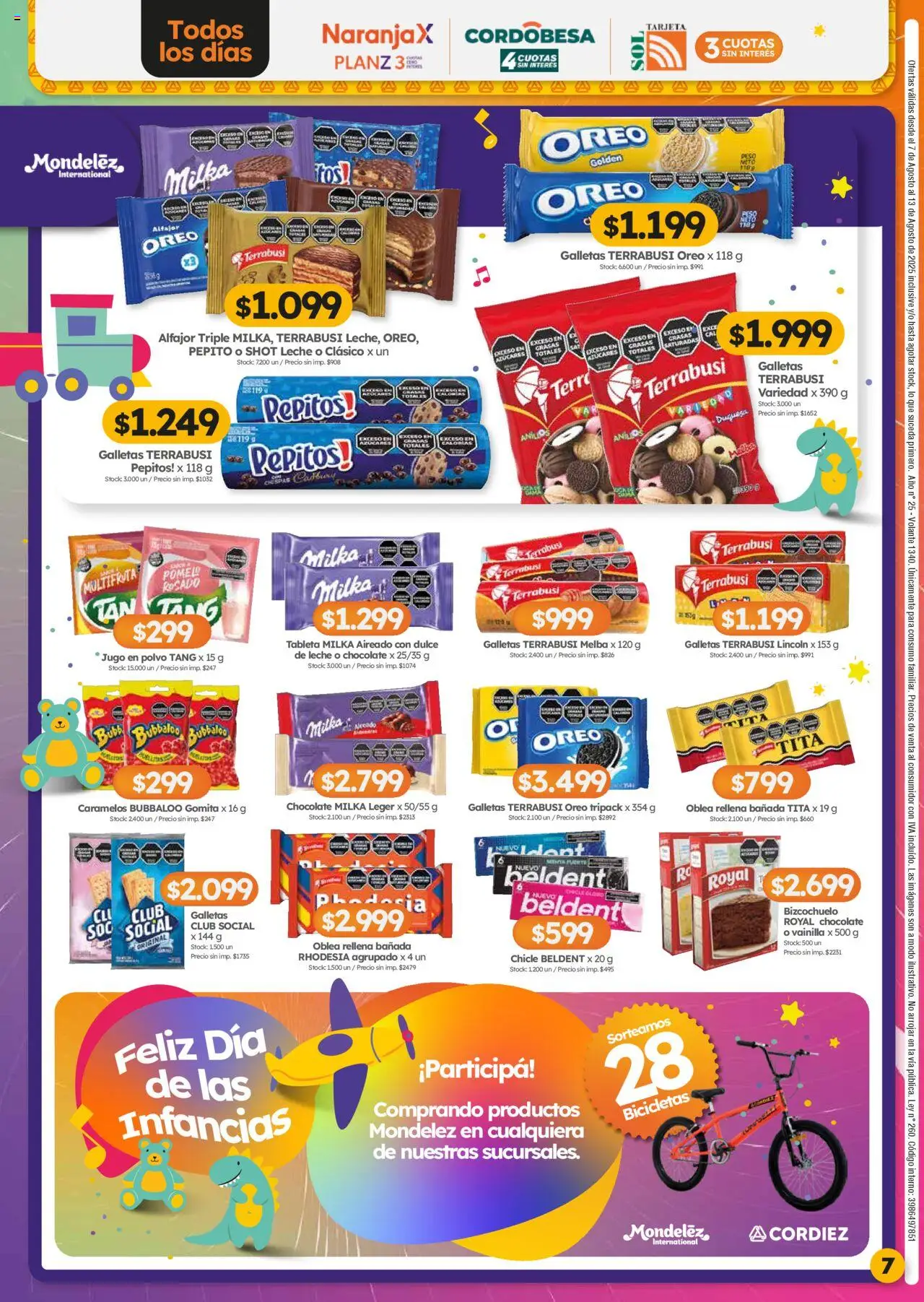 Cordiez ofertas │ válido desde el 07.08.2025 | Página: 7 | Productos: Tableta, Polvo, Chocolate, Jugo