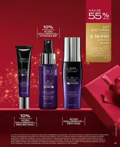 Catálogo L'Bel Campaña 18 válido desde el 30.11.2025 | Página: 89 | Productos: Agua, Serum