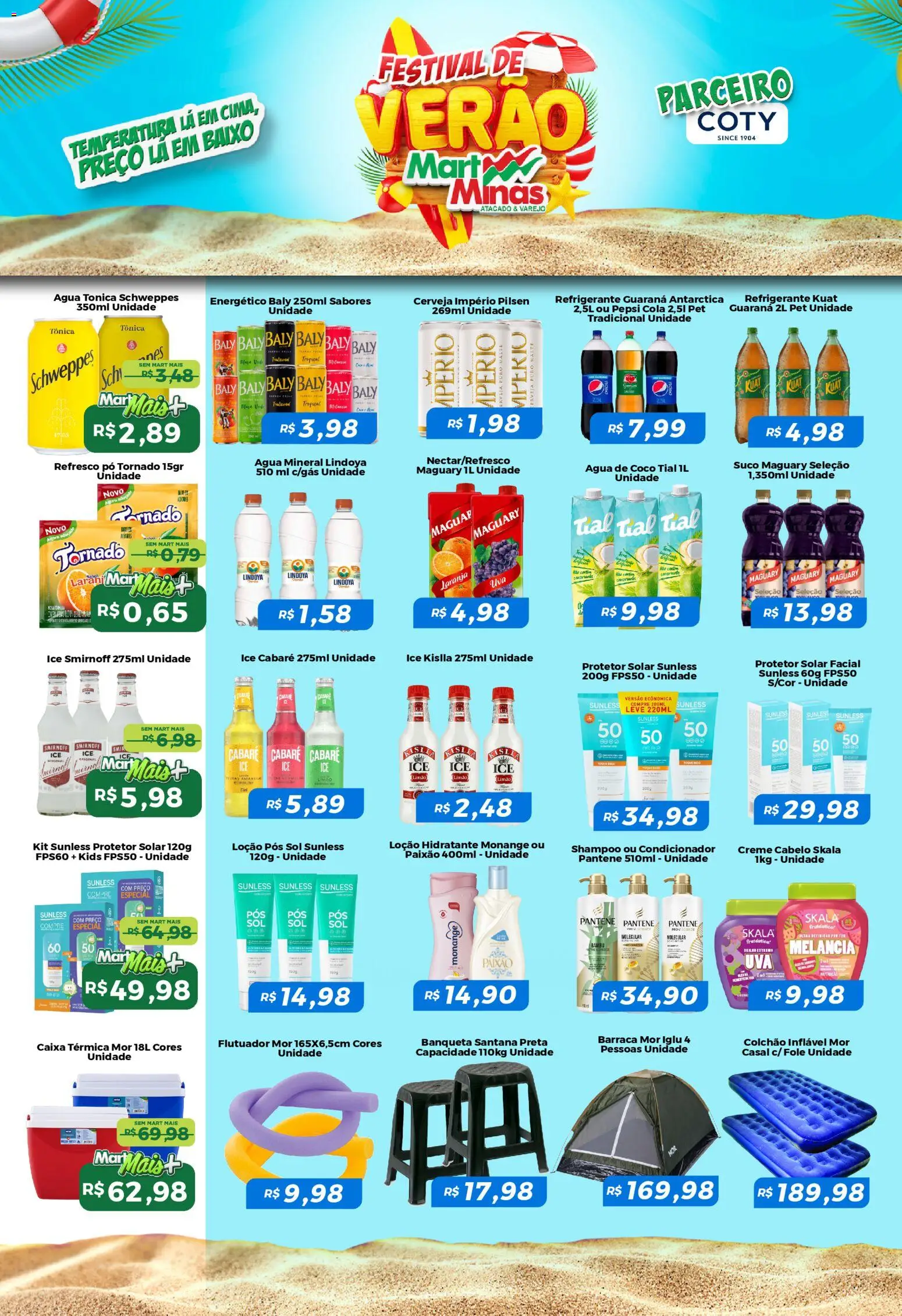 Mart Minas Folheto - válido de 02.01.2026 | Página: 4 | Produtos: Caixa térmica, Pó, Condicionador, Energético