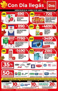 Vista previa Dia - Ofertas válido desde el 08.04.2026