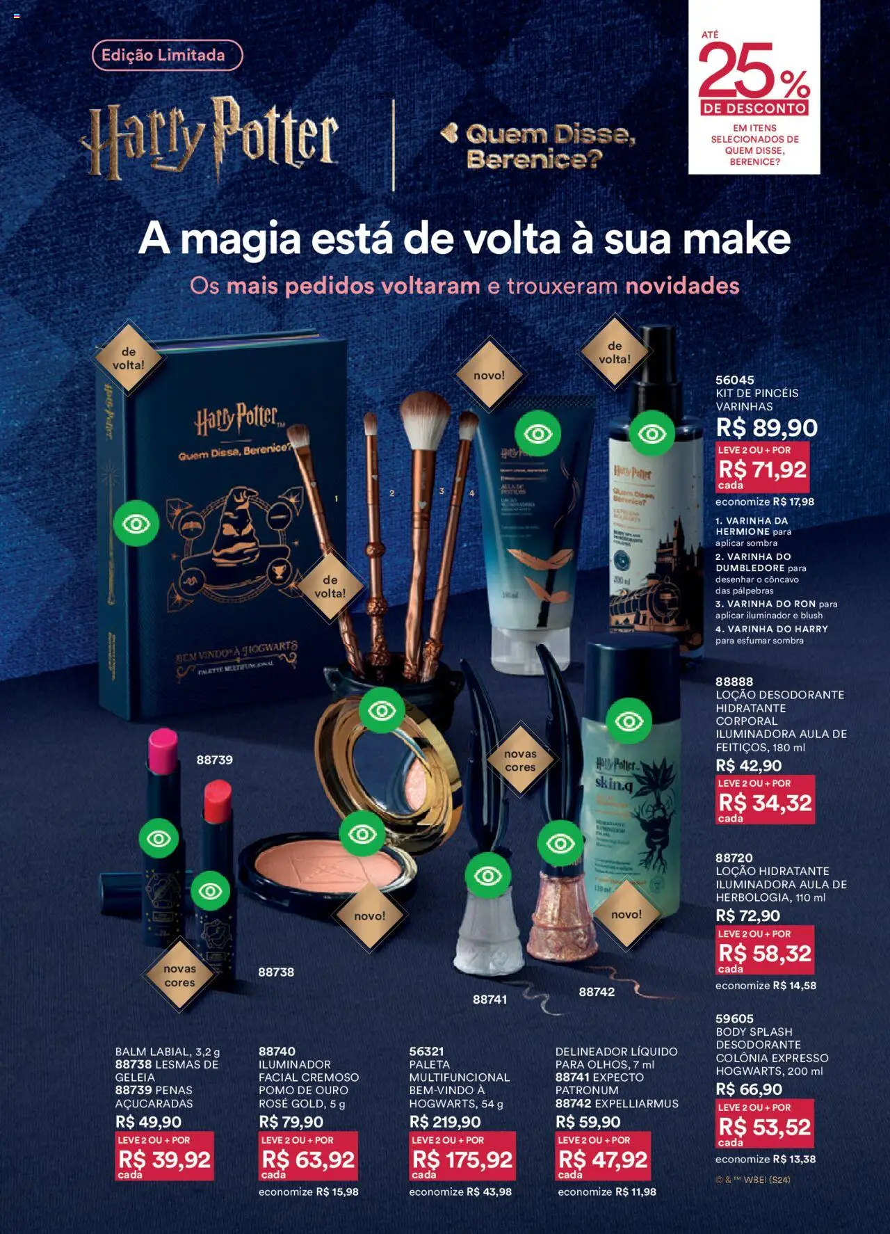 O Boticário Folheto - válido de 22.09.2025 | Página: 48 | Produtos: Delineador, Hidratante corporal, Multifuncional, Iluminador
