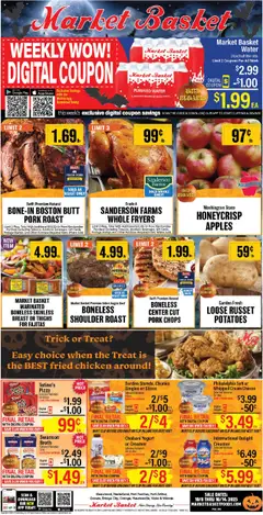 Preview of Market Basket weekly ads valid from 08.10.2025