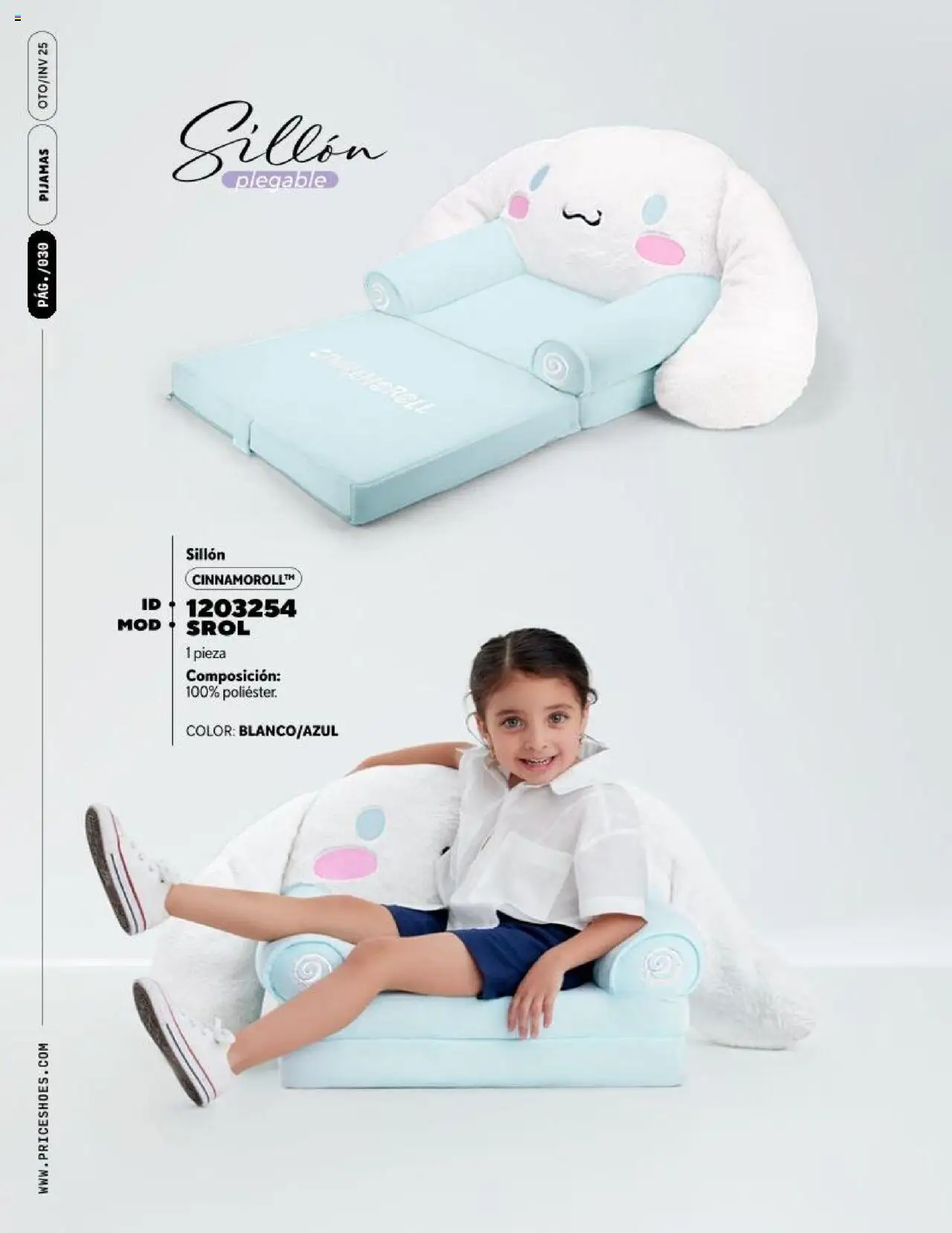 Nuevas ofertas de Price Shoes válidas en toda la República Mexicana desde el 18.09.2025. ¡Encuentra las mejores ofertas en Price Shoes - Catálogo Colección Pijamas! | Página: 30 | Productos: Sillón