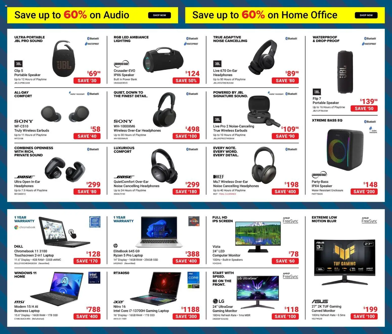 Visions flyer valid from 12.12.2025 | Page: 6 | Products: Monitor, Computer, Headphones, Speaker