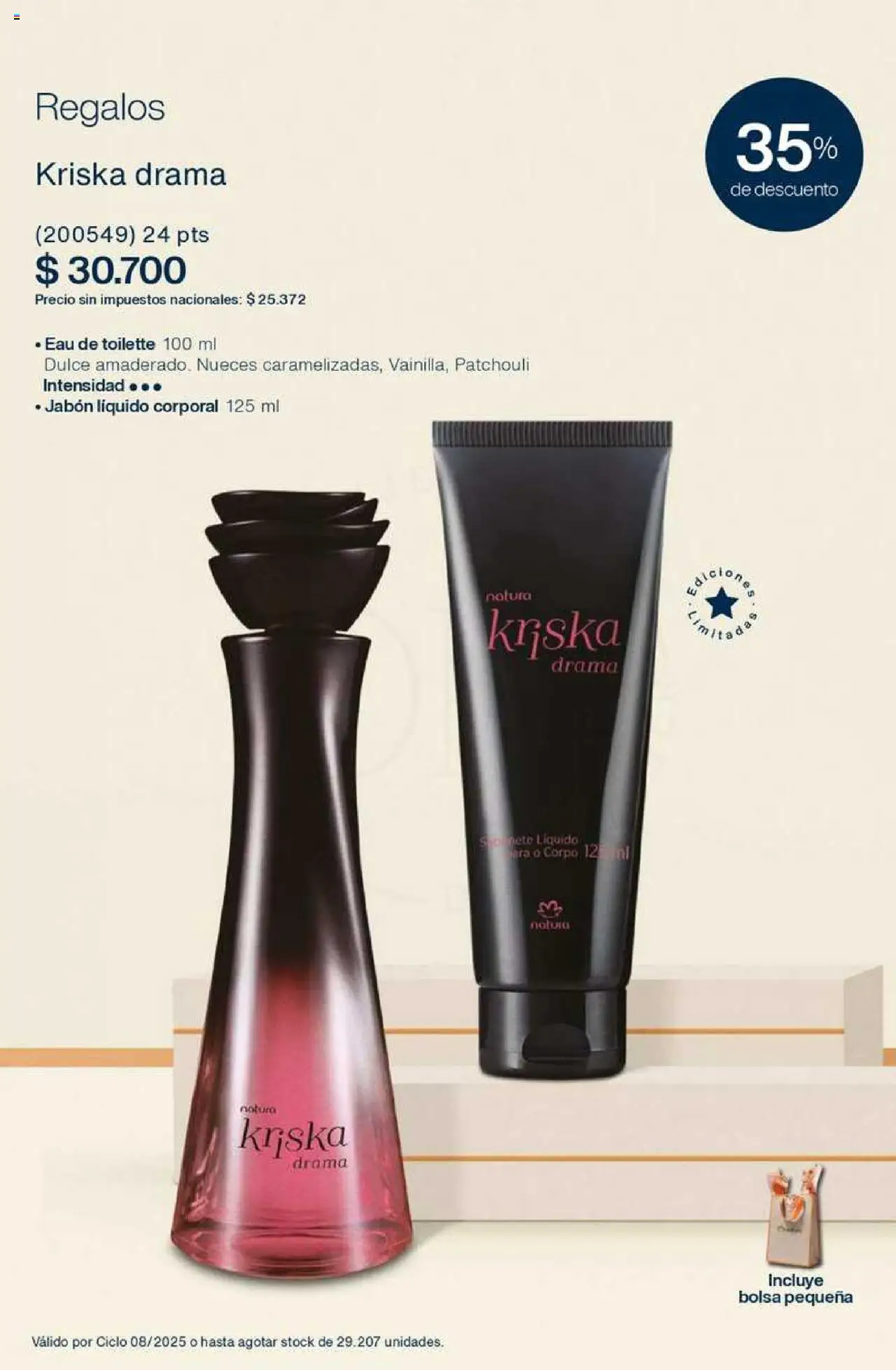 Catálogo Natura Ciclo 8 │ válido desde el 03.06.2025 | Página: 13 | Productos: Eau de toilette, Jabón líquido, Jabón, Nueces