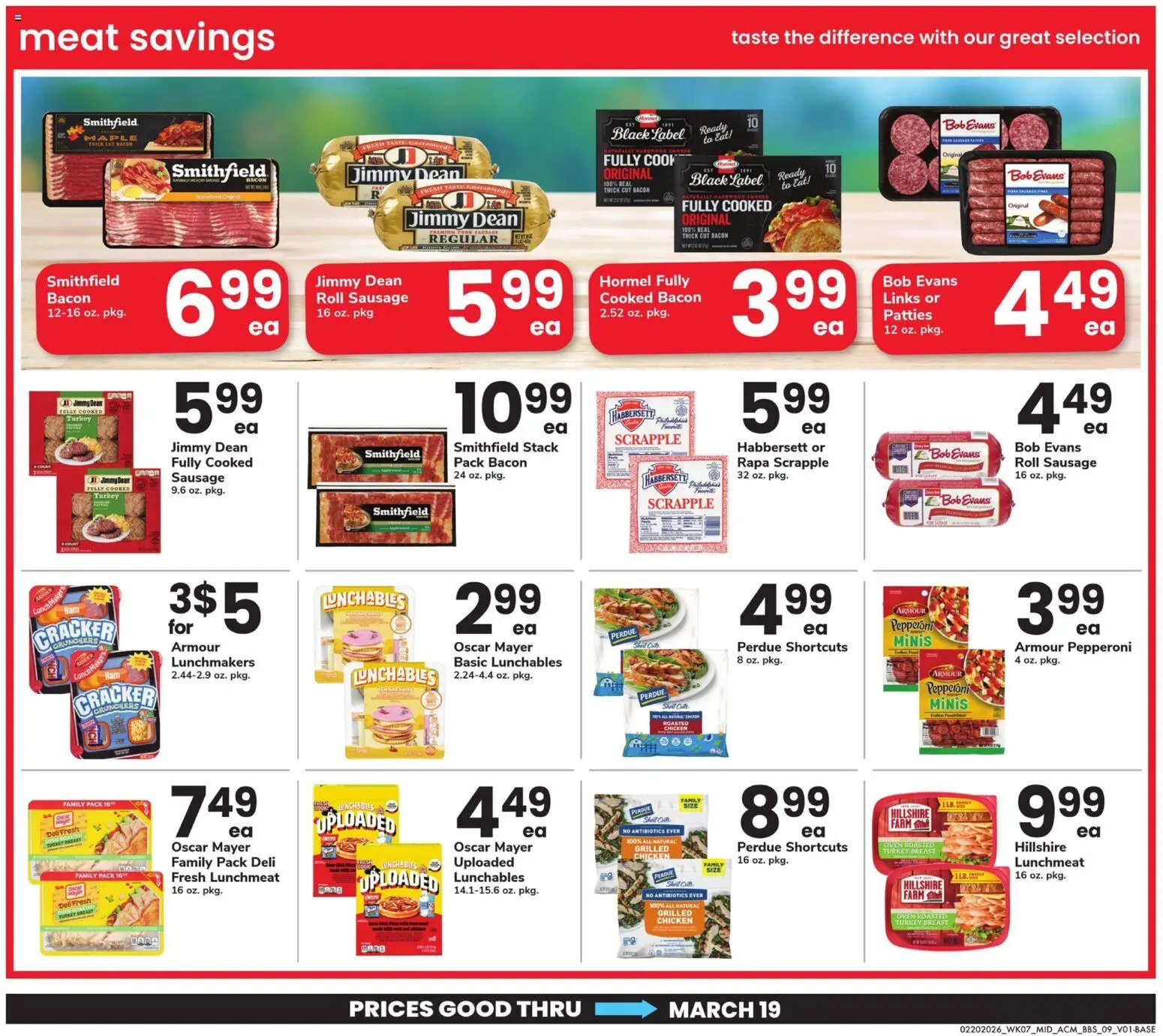 Acme Big Book of Savings - valid from 20.02.2026 | Page: 9 | Products: Pork, Sausage, Oven
