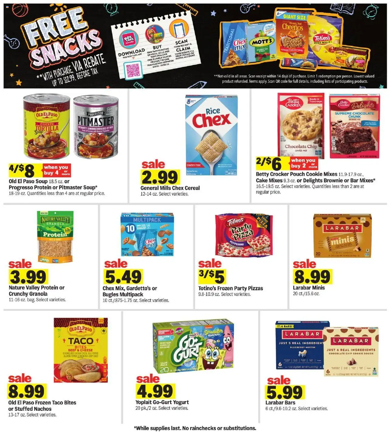 Meijer Weekly Ad - valid from 10.08.2025 | Page: 35 | Products: Jalapeno peppers, Pizza, Muffin, Chocolate Chip
