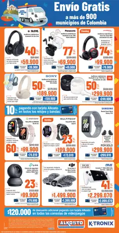 Alkosto catálogo -  Vista previa de la revista de la tienda Alkosto valido desde el 28.03.2026 | Página: 5 | Productos: Té, Audífonos, Cámara, Xbox