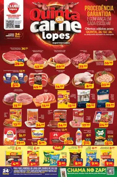 Lopes Supermercados - Ofertas da semana - Pré-Visualização do folheto da loja Lopes Supermercados, válido de 26.02.2026 | Página: 1