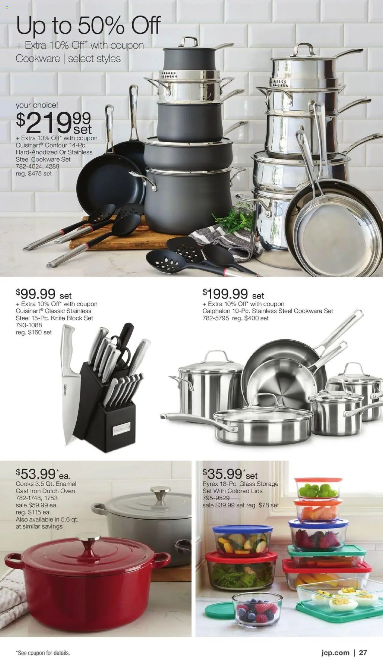 JCPenney Semi-Annual Home Sale - valid from 06.10.2025 | Page: 26 | Products: Oven, Iron