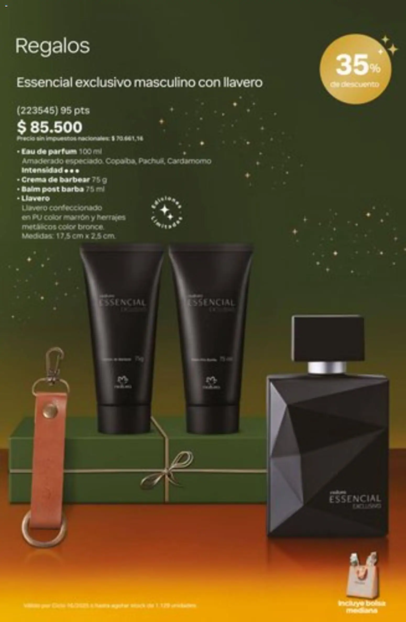 Catálogo Natura Ciclo 16/2025 │ válido desde el 01.11.2025 | Página: 12 | Productos: Bolsa, Llavero, Crema