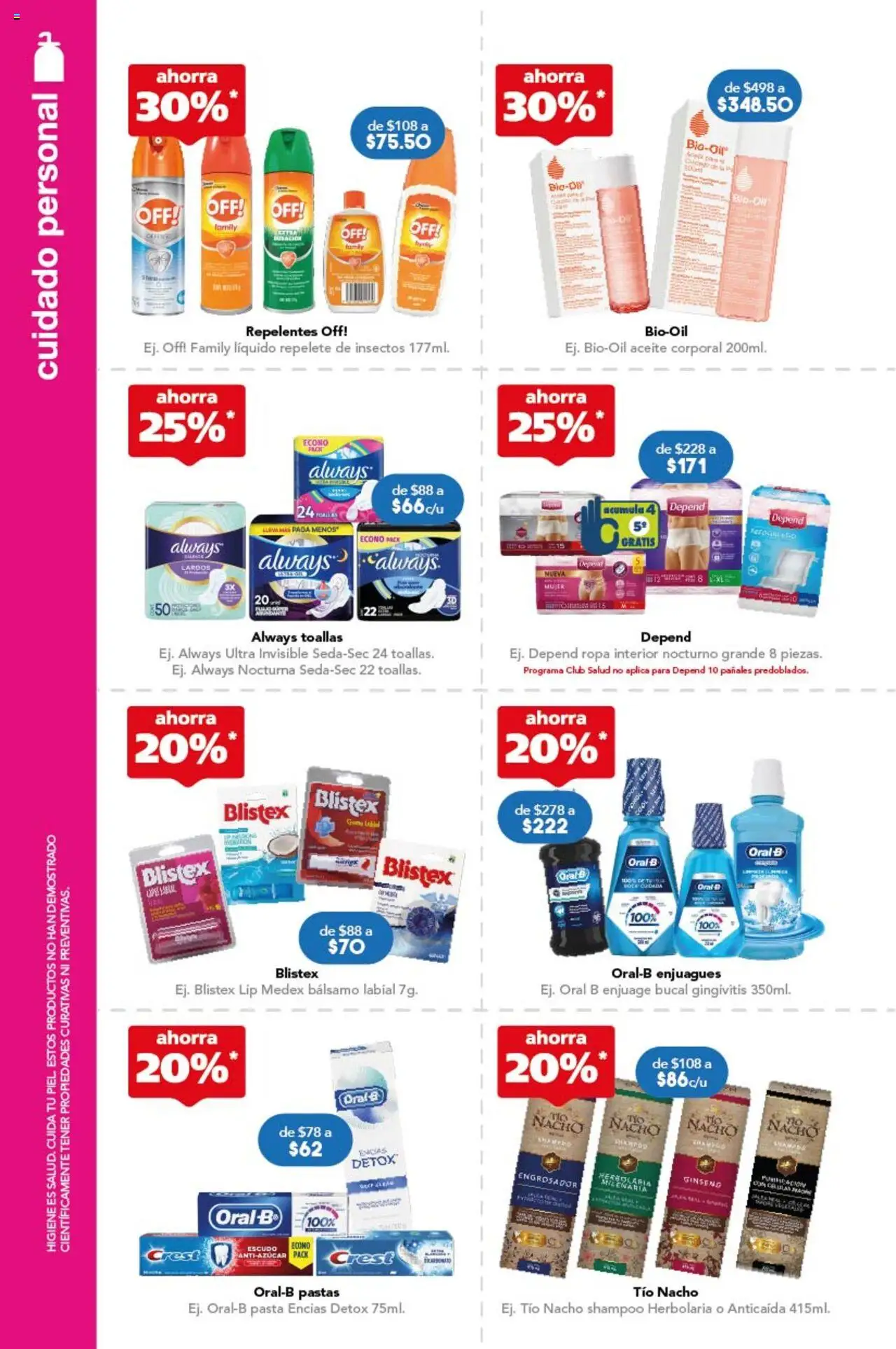 Nuevas ofertas de Farmacia San Pablo válidas en toda la República Mexicana desde el 10.08.2025. ¡Encuentra las mejores ofertas en Farmacia San Pablo catálogo! | Página: 10 | Productos: Bálsamo, Pañales, Ropa, Toallas
