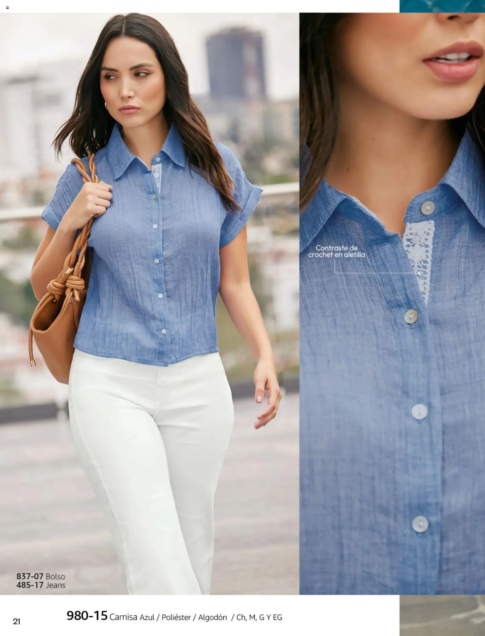 Nuevas ofertas de Cklass válidas en toda la República Mexicana desde el 02.01.2026. ¡Encuentra las mejores ofertas en Cklass catálogo Primavera! | Página: 22 | Productos: Camisa, Bolso, Algodón