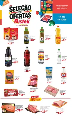 Bistek Supermercados - Ofertas do Fim de Semana - Pré-Visualização do folheto da loja Bistek Supermercados, válido de 17.10.2025