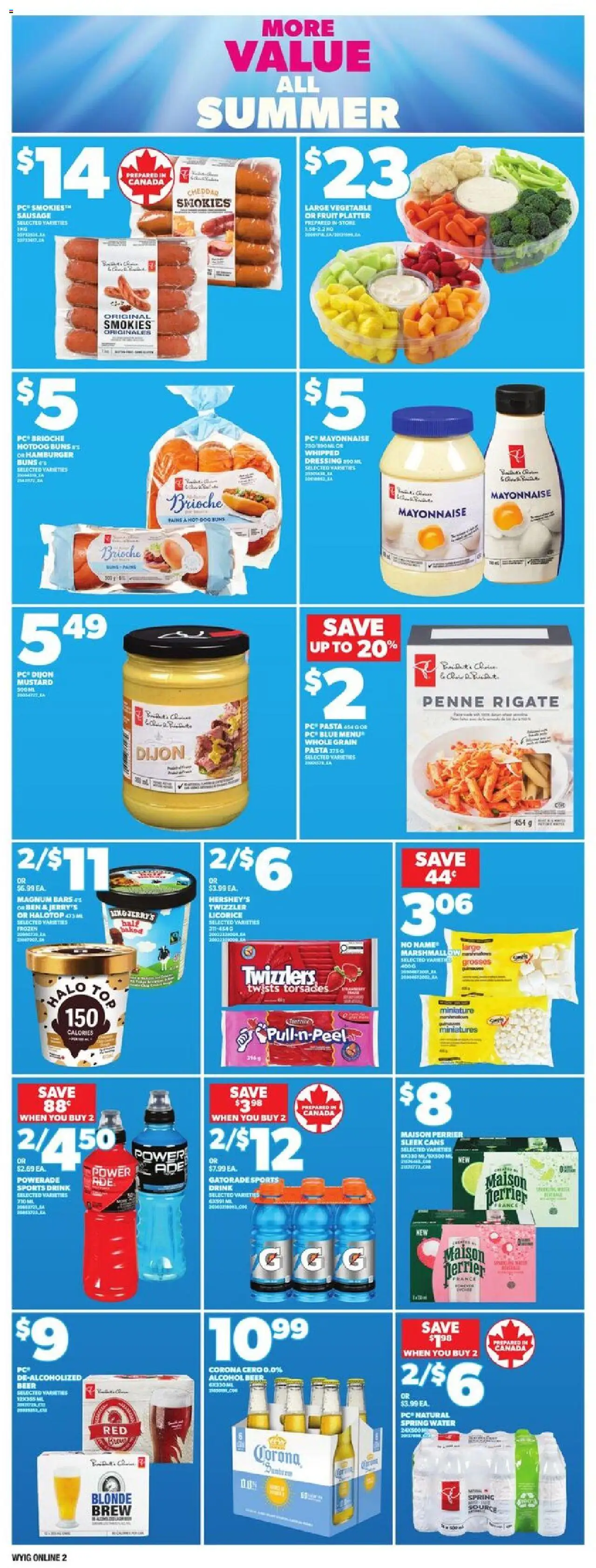 Independent Grocer flyer valid from 24.07.2025 | Page: 12 | Products: Pasta, PC, Beer