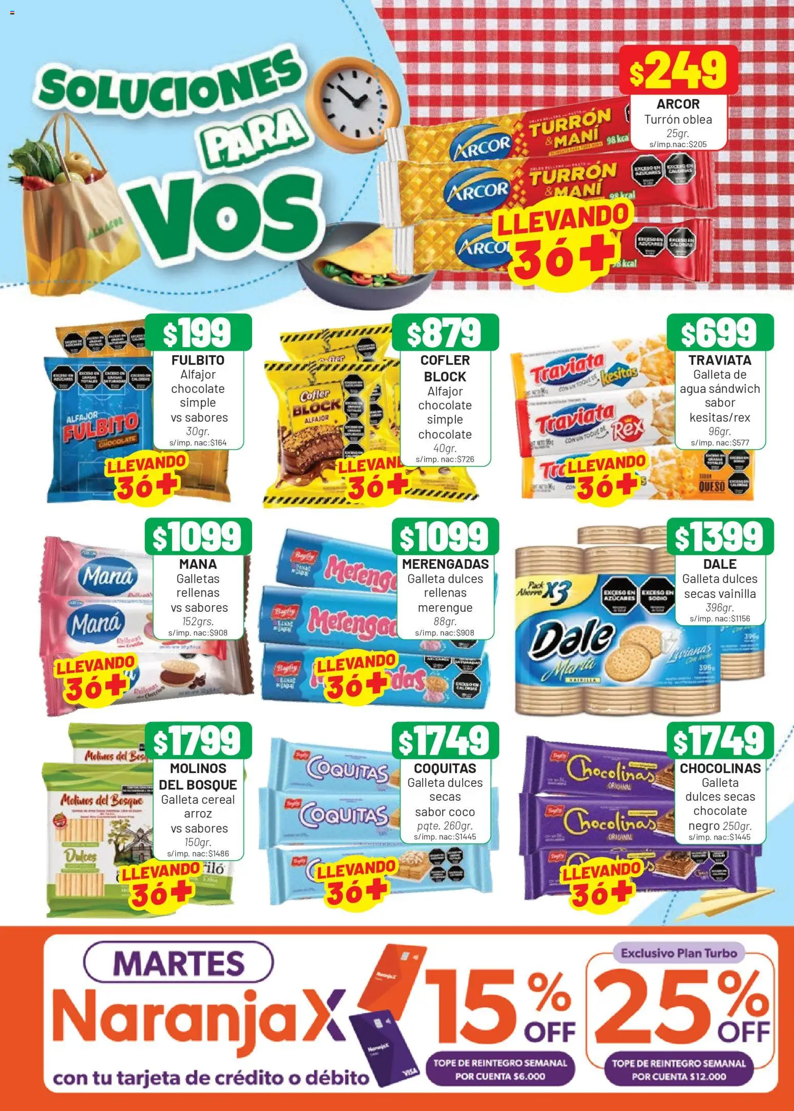 Almacor catálogo │ válido desde el 05.03.2026 | Página: 5 | Productos: Queso, Chocolate, Turrón, Galletas