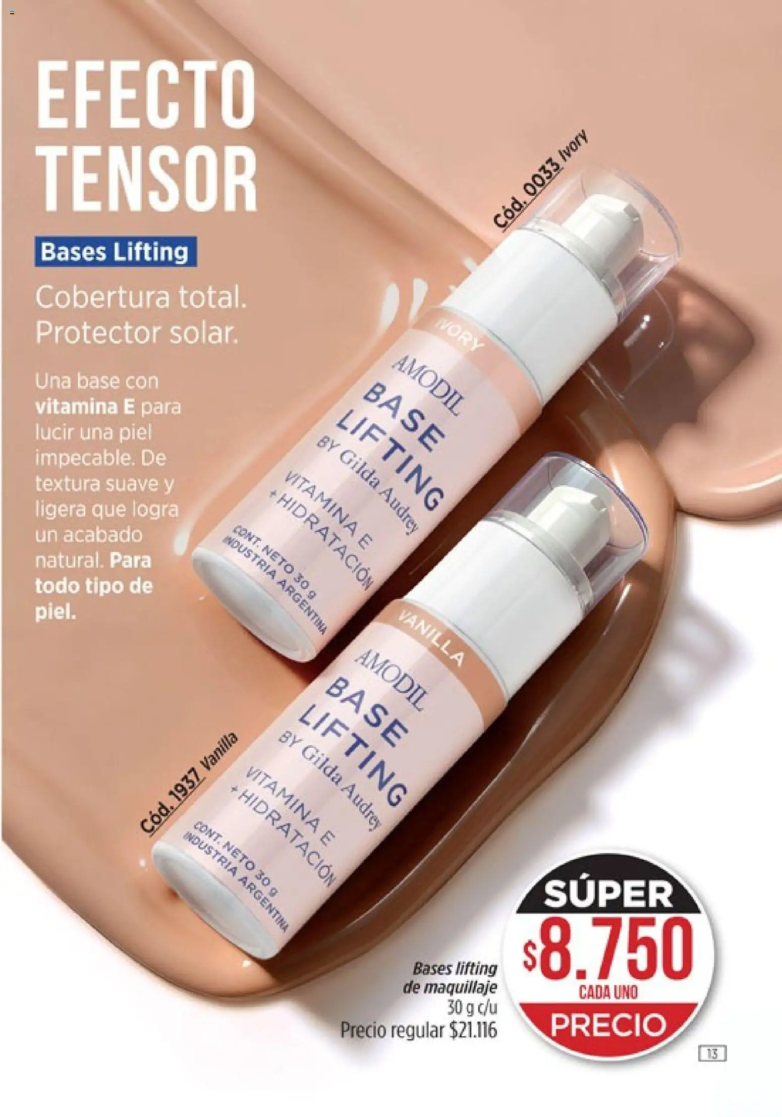 Catálogo Amodil Campaña 6 │ válido desde el 04.03.2026 | Página: 13 | Productos: Maquillaje