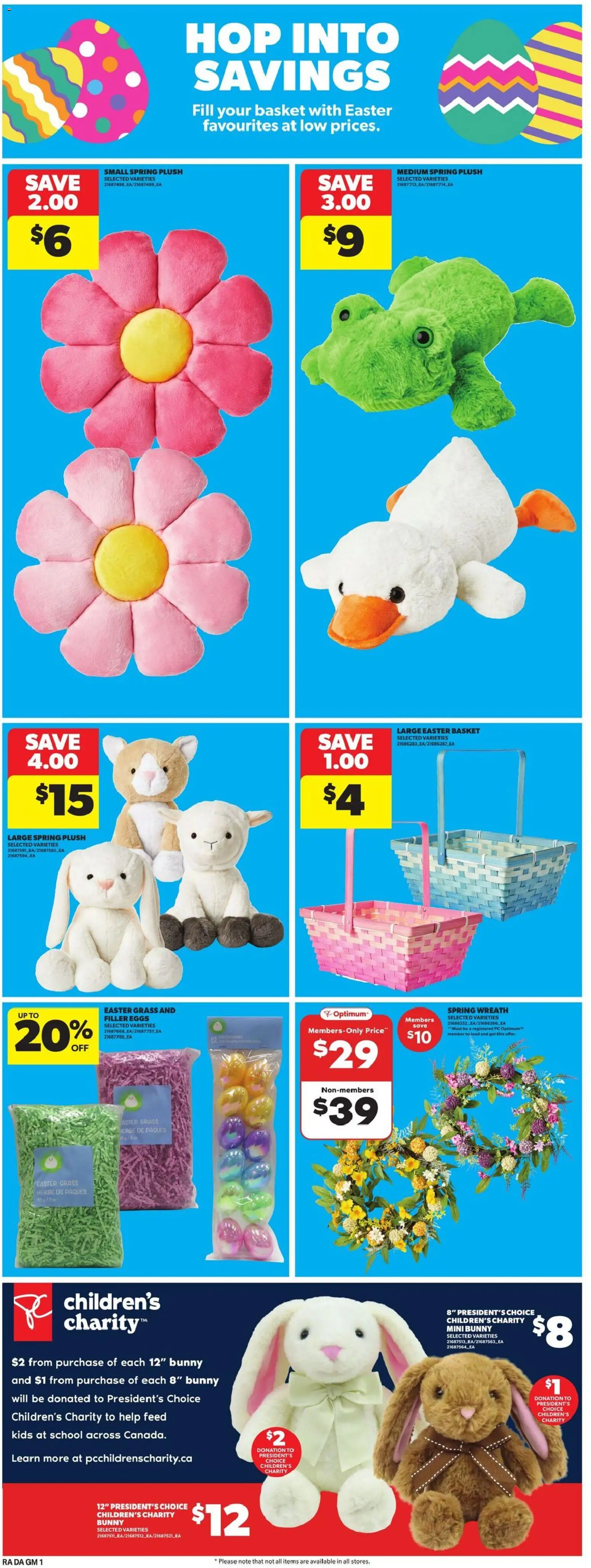 Atlantic Superstore flyer valid from 19.03.2026 | Page: 16 | Products: PC, Basket, Eggs