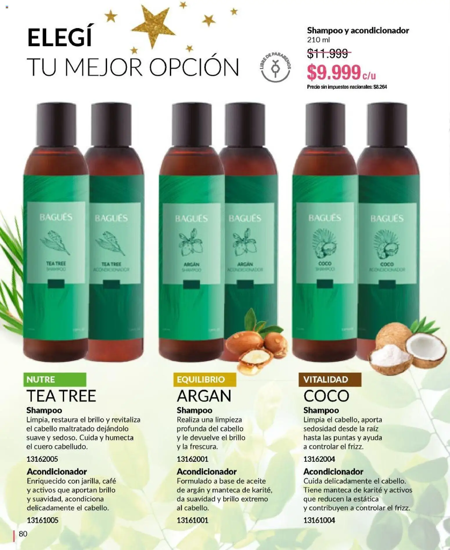 Bagués - Catálogo │ válido desde el 17.11.2025 | Página: 80 | Productos: Aceite, Acondicionador, Manteca, Café
