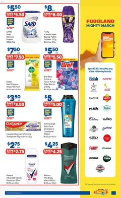 Preview of Foodland Catalogue  - valid from 18.02.2026 | Page: 3 | Products: Fragrance, Powder, Antiperspirant, Toothpaste