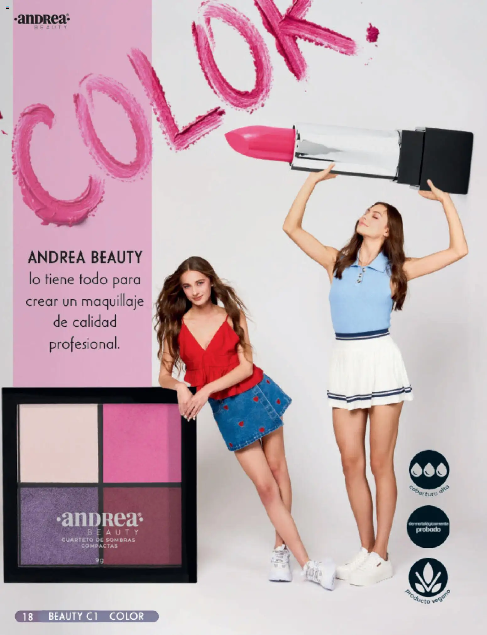 Nuevas ofertas de Andrea válidas en toda la República Mexicana desde el 25.01.2026. ¡Encuentra las mejores ofertas en Andrea catálogo Beauty! | Página: 18 | Productos: Maquillaje