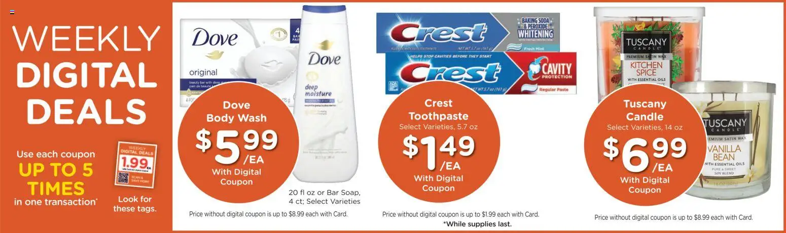 King Soopers Black Friday - valid from 12.11.2025 | Page: 3 | Products: Toothpaste, Body Wash
