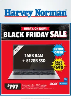 Harvey Norman - Black Friday preview  - valid from 22.11.2025