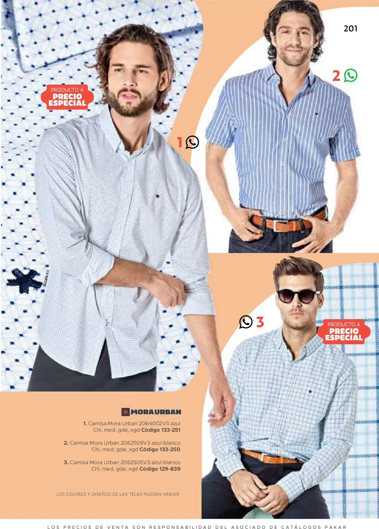 Nuevas ofertas de SC Pakar válidas en toda la República Mexicana desde el 24.07.2025. ¡Encuentra las mejores ofertas en SC Pakar Catálogo Ropa y Accesorios! | Página: 201 | Productos: Camisa