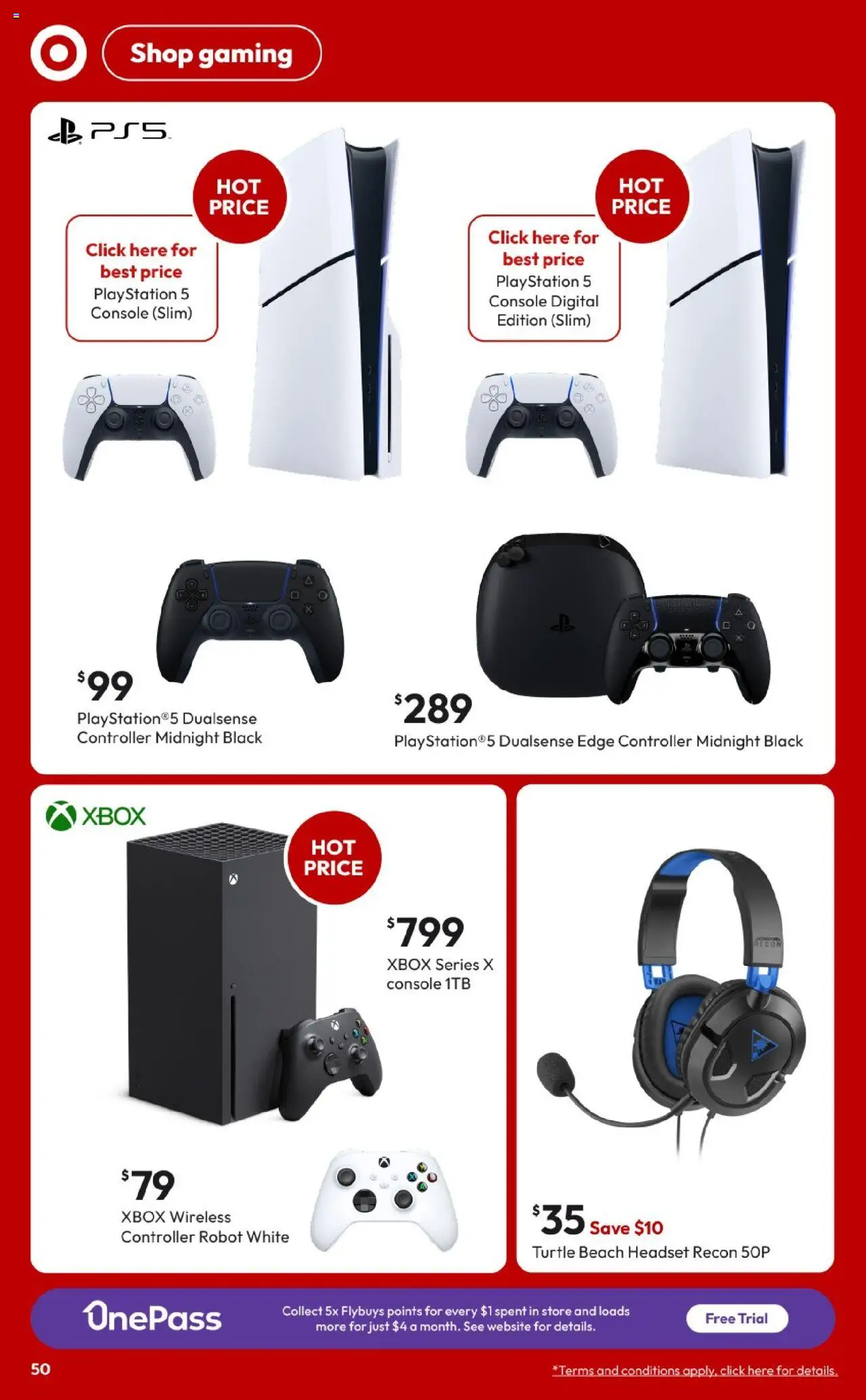 Target catalogue - valid from 18.09.2025 | Page: 50 | Products: Digital, Headset, Xbox, Robot