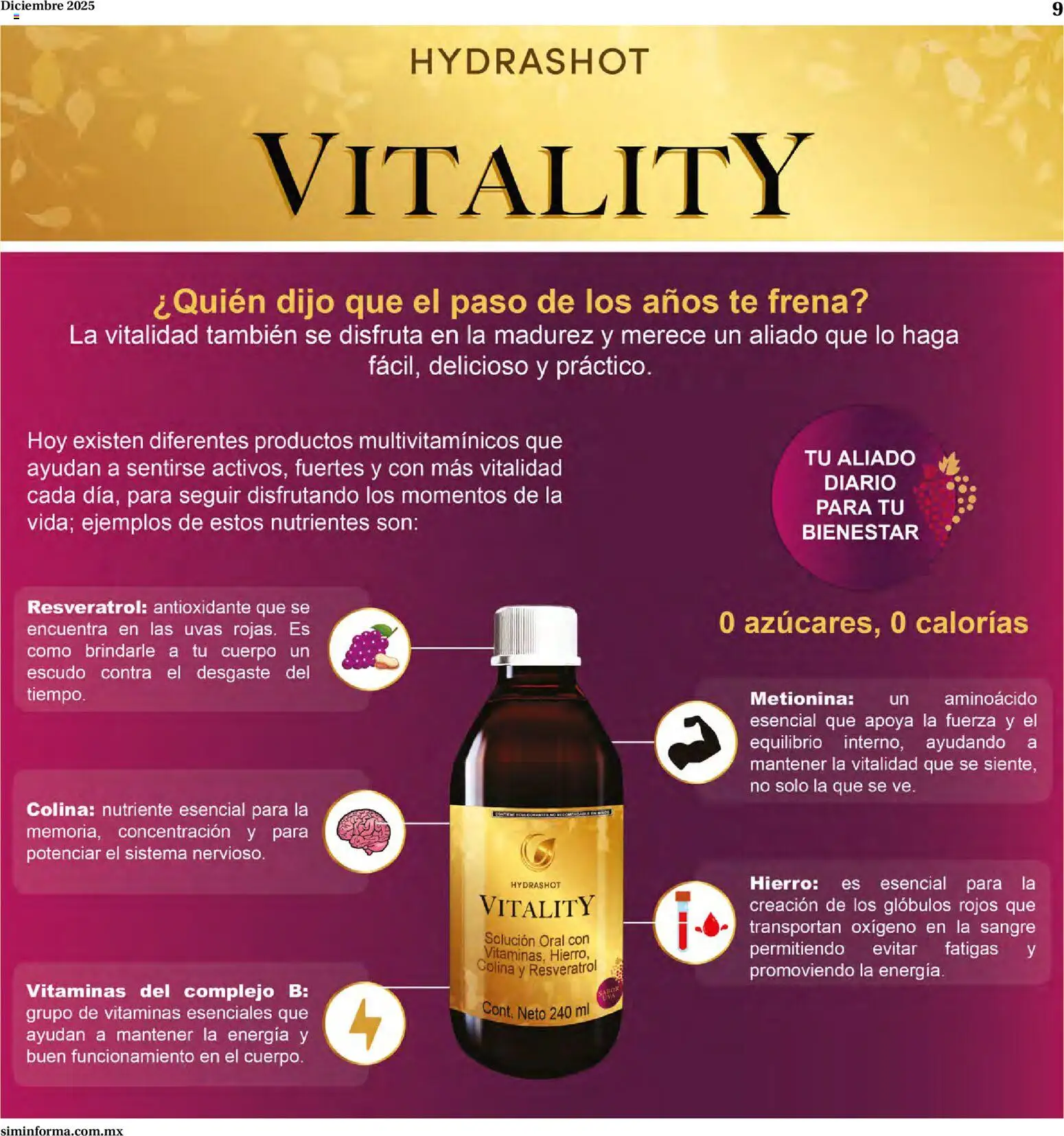 Nuevas ofertas de Farmacias Similares válidas en toda la República Mexicana desde el 01.12.2025. ¡Encuentra las mejores ofertas en Farmacias Similares catálogo! | Página: 9 | Productos: Vitaminas, Té