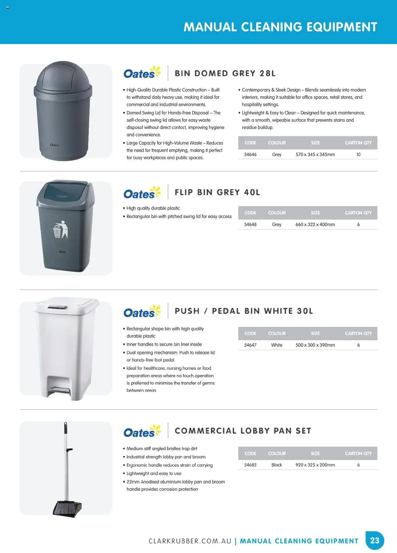 Clark Rubber catalogue - valid from 05.05.2025 | Page: 23 | Products: Ergonomic, Broom