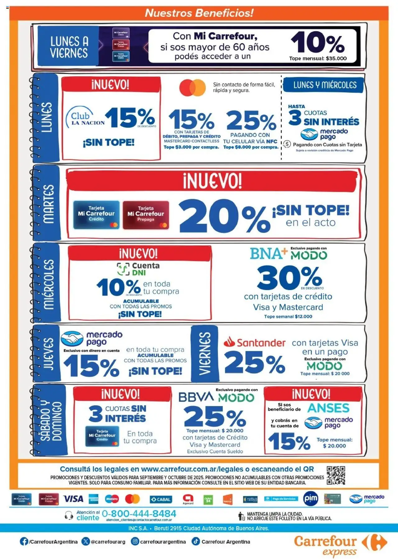 Carrefour - Express | Av. Colón 423 Ciudad de Mendoza │ válido desde el 19.09.2025 | Página: 2