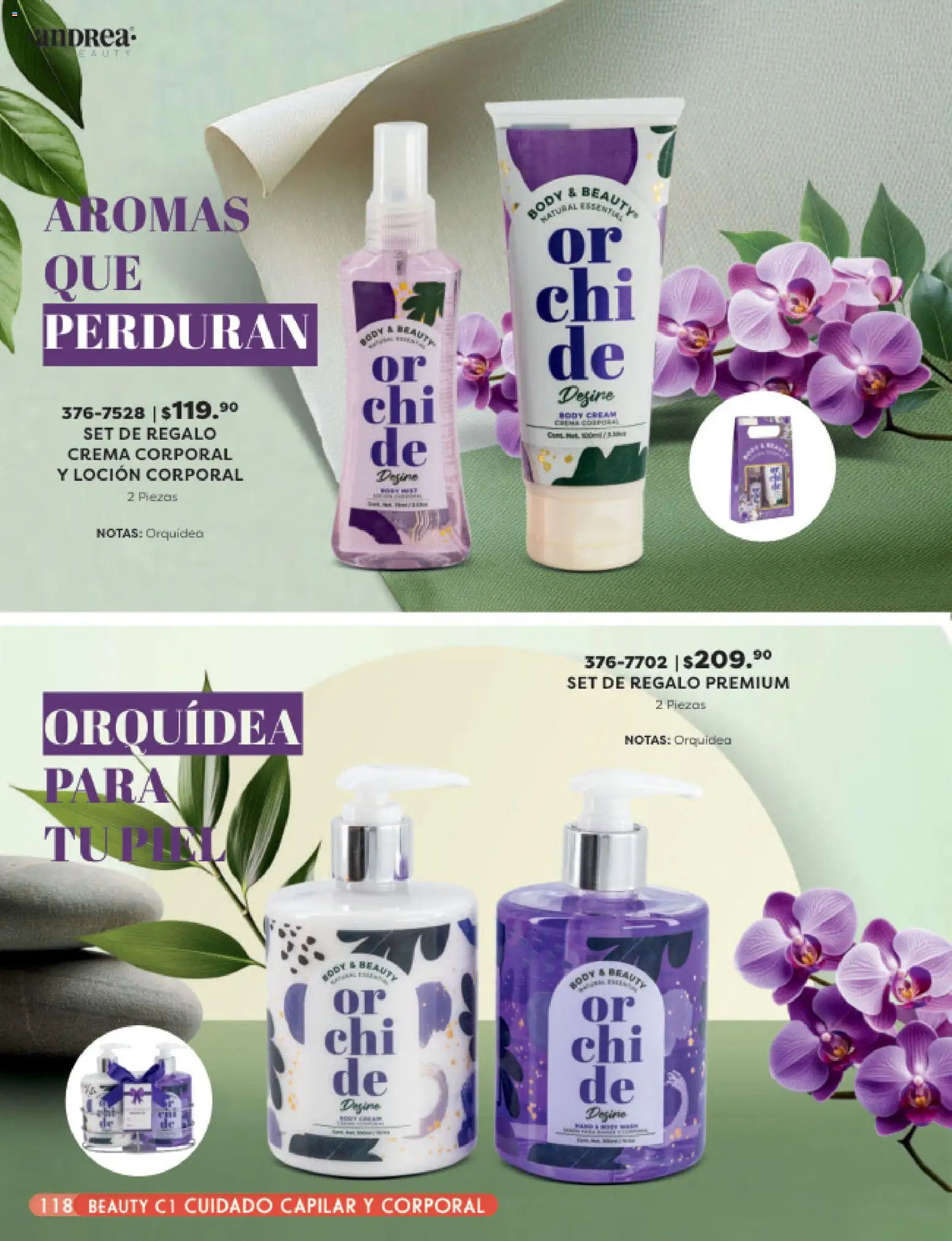Nuevas ofertas de Andrea válidas en toda la República Mexicana desde el 25.01.2026. ¡Encuentra las mejores ofertas en Andrea catálogo Beauty! | Página: 118 | Productos: Crema, Loción, Body, Crema corporal