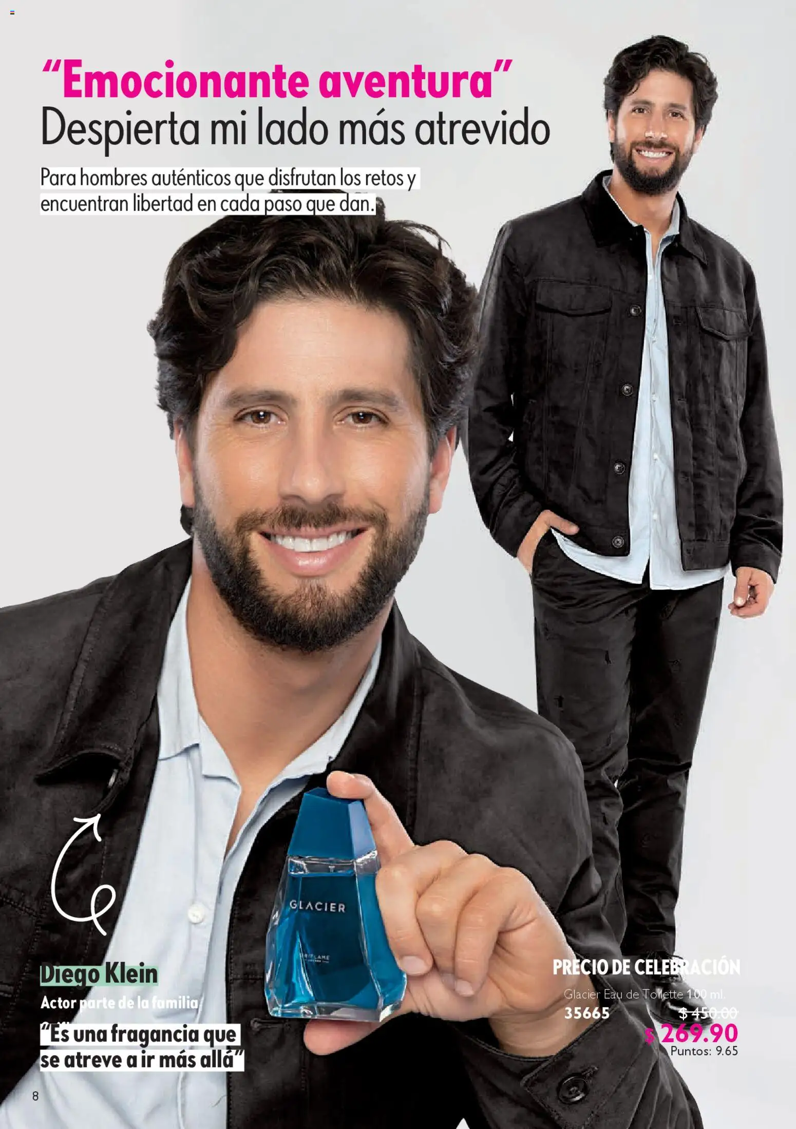 Nuevas ofertas de Oriflame válidas en toda la República Mexicana desde el 14.02.2026. ¡Encuentra las mejores ofertas en Oriflame campaña 3 2026! | Página: 8 | Productos: Fragancia