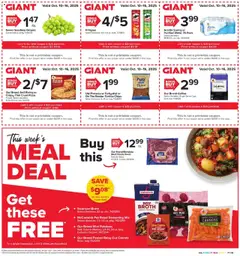 Preview of Giant weekly ads valid from 10.10.2025 | Page: 5 | Products: Cooker, Coffee, Chips, Water