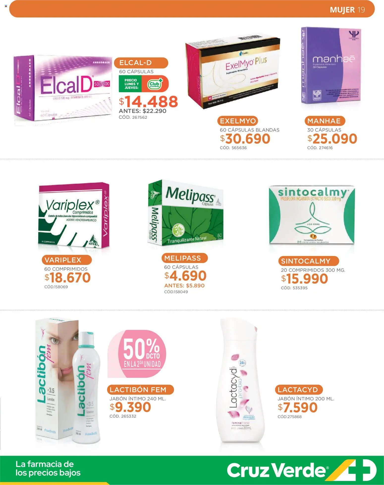 Cruz Verde - Ahorro Verano │ válido desde el 01.01.2026 | Página: 19 | Productos: Loción, Jabón