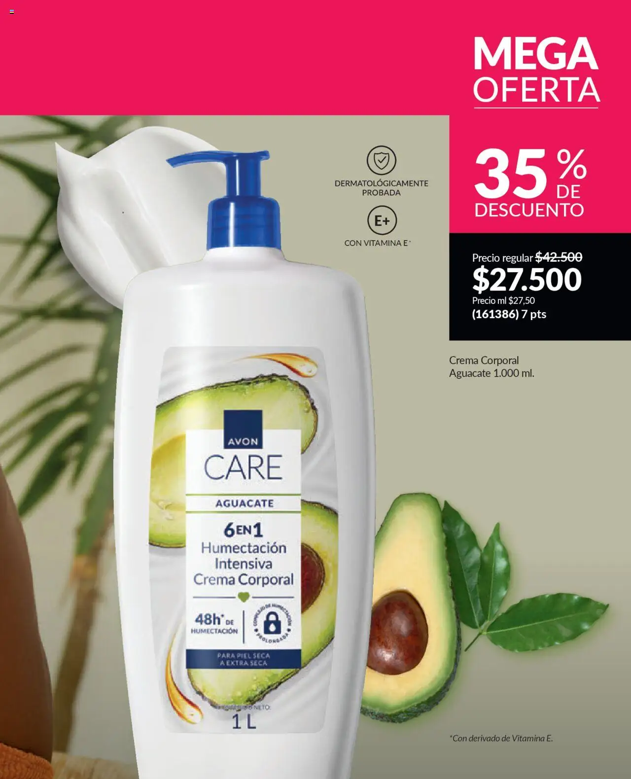 Avon revista - valida desde el 12.09.2025 | Página: 182 | Productos: Aguacate, Crema