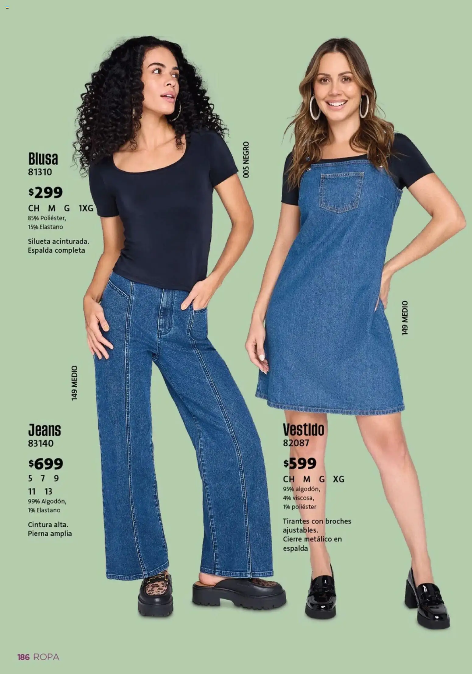 Nuevas ofertas de Ilusión válidas en toda la República Mexicana desde el 01.03.2026. ¡Encuentra las mejores ofertas en Ilusión catálogo Primavera! | Página: 188 | Productos: Blusa, Ropa, Vestido, Tirantes