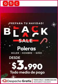 Black Friday Abc válido desde el 26.11.2025