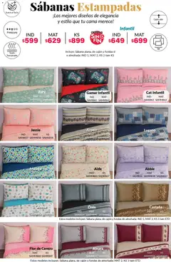 Vista previa de Colchas Concord Buen Fin, nuevo folleto de la tienda, válido en México a partir del 01.11.2025 | Página: 183 | Productos: Cama, Almohada, Sabanas