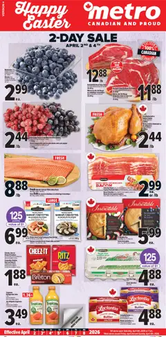 Preview of Metro weekly flyer - Trois-Pistoles from shop Metro valid from 02.04.2026
