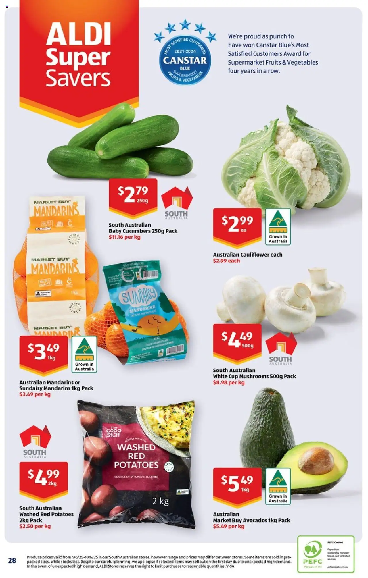 Aldi catalogue - valid from 11.06.2025 | Page: 36 | Products: Cucumbers, Vegetables, Fruits, Vitamin
