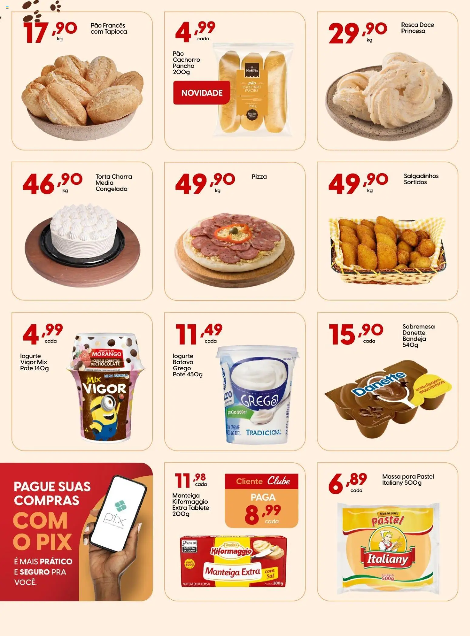 Rissul Folheto - válido de 06.03.2026 | Página: 9 | Produtos: Tapioca, Mel, Creme, Bandeja