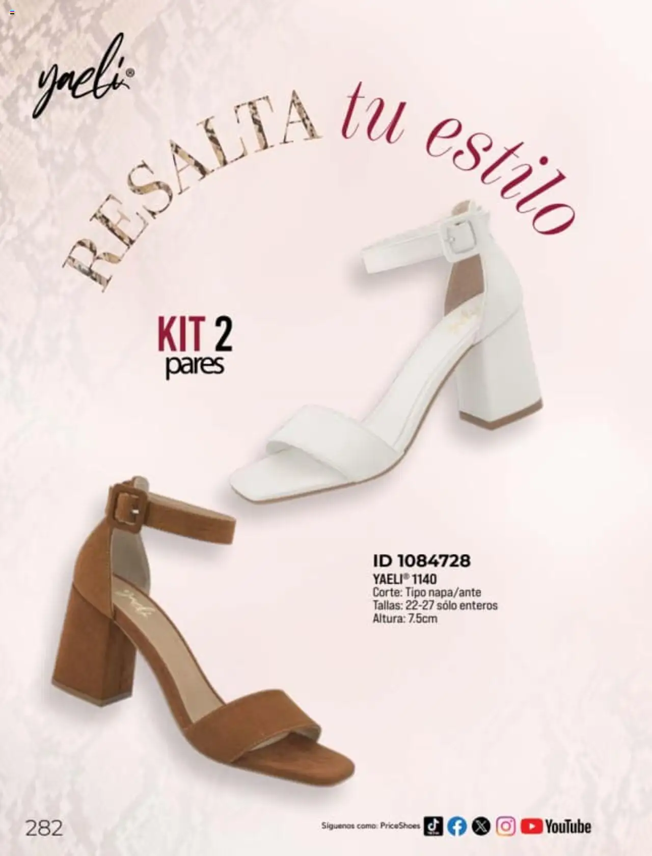 Nuevas ofertas de Price Shoes válidas en toda la República Mexicana desde el 27.01.2025. ¡Encuentra las mejores ofertas en Price Shoes catálogo Sandalias! | Página: 282