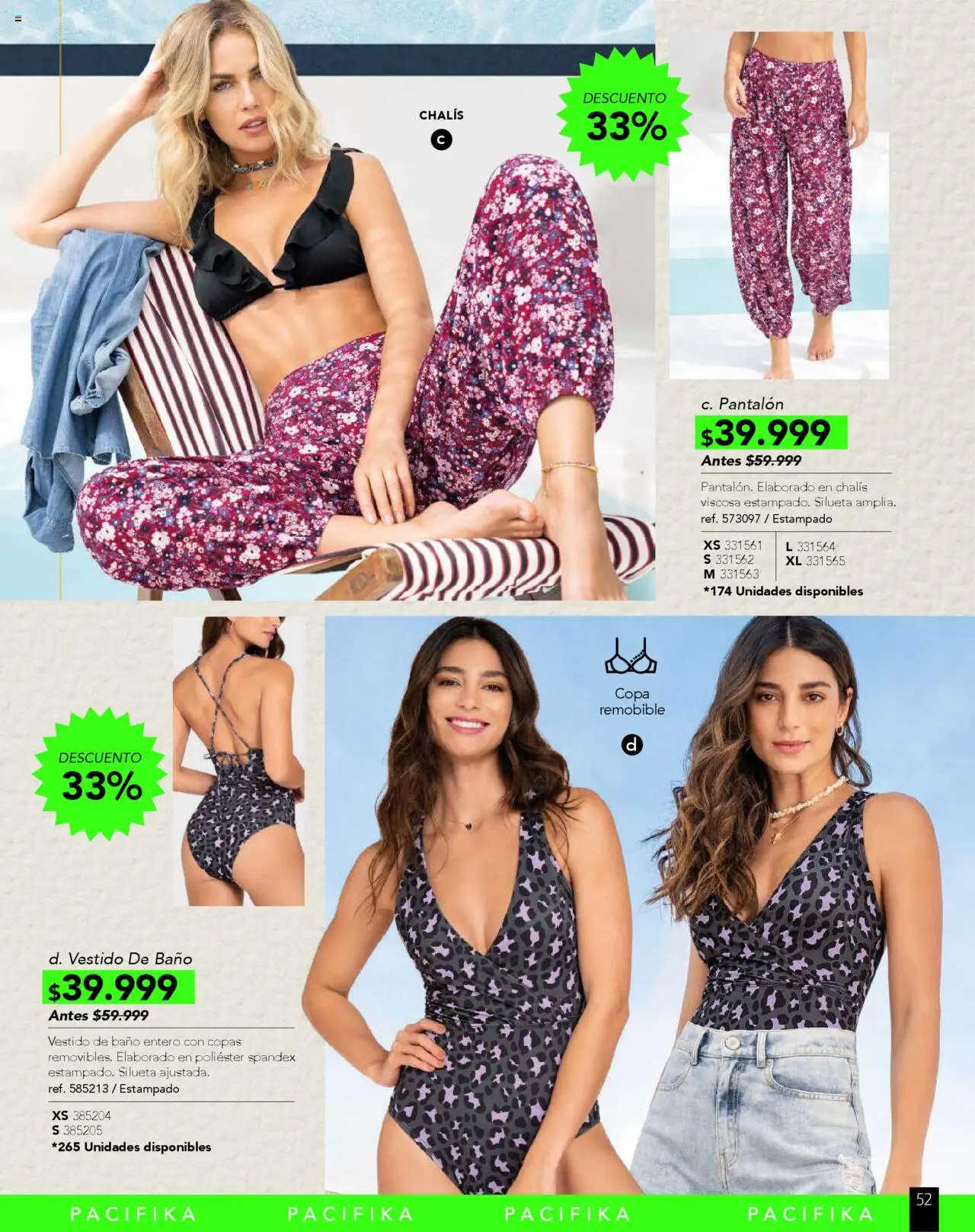 Pacifika revista - valida desde el 10.09.2025 | Página: 247 | Productos: Baño, Vestido, Vestido de baño